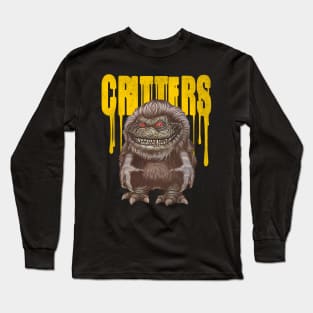 Critters Vintage 80s Cult Monster Horror Long Sleeve T-Shirt